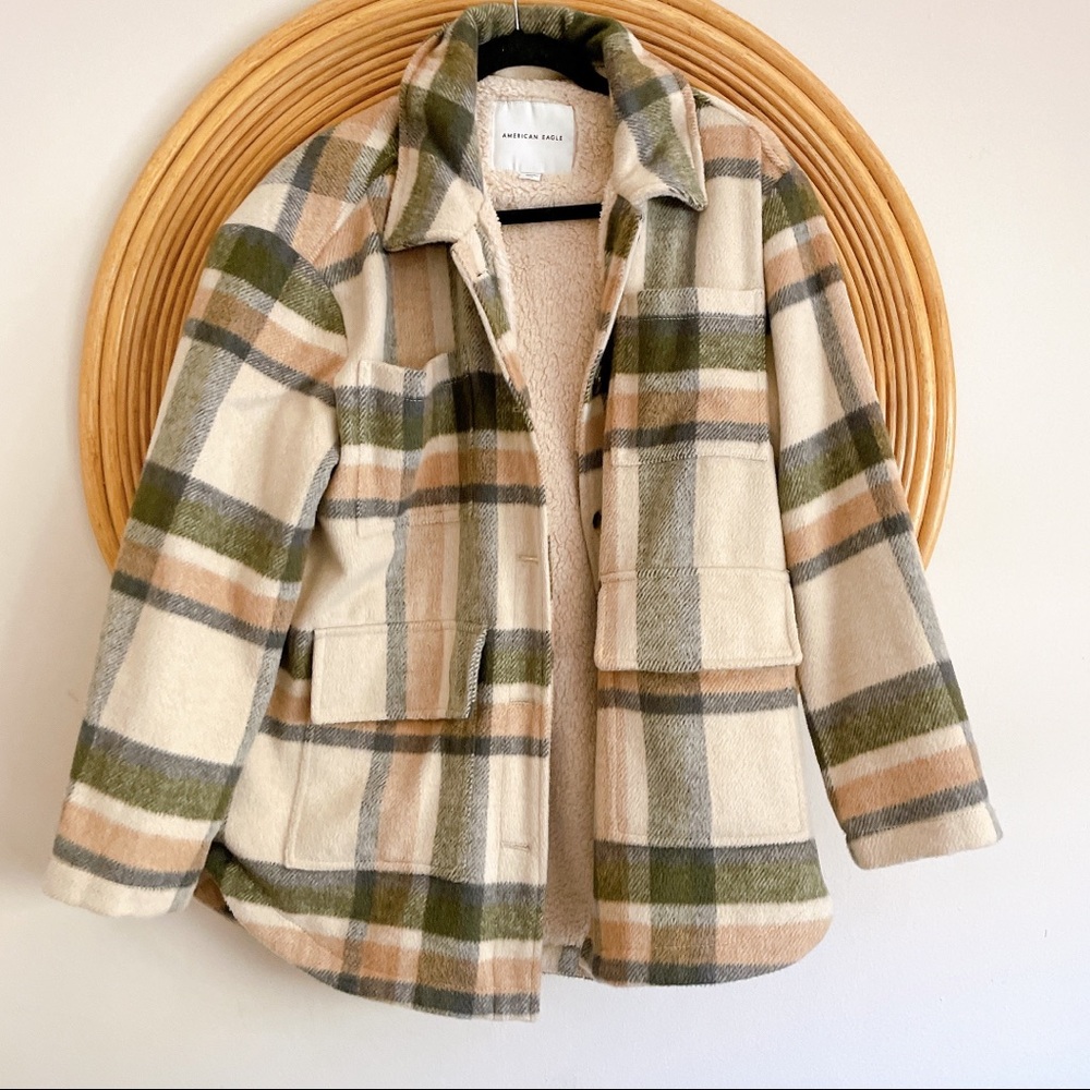 American Eagle Sherpa Jacket